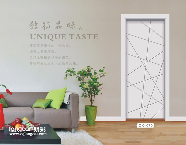 重(zhong)慶(qing)朗(lang)綵木(mu)門(men)：簡(jian)約白色(se)木(mu)門展(zhan)示(shi)